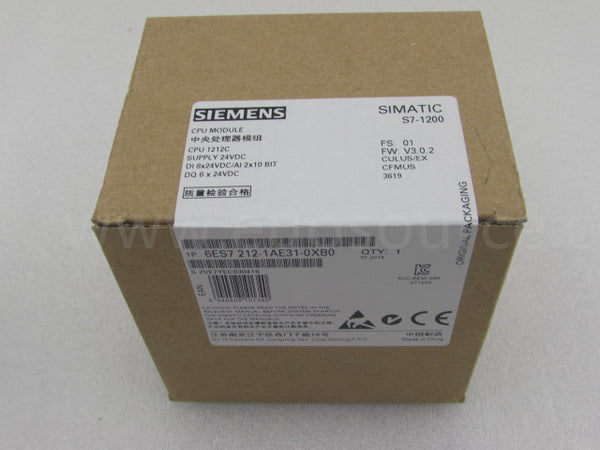 6ES7212 1AE31 0XB0 Simatic Compact CPU Module PLC original 6ES7212