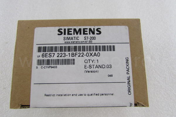 6ES7223 1BF22 0XA0 Simatic Compact CPU Module PLC original 6ES7223