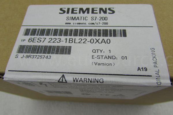 6ES7223 1BL22 0XA0 Simatic Compact CPU Module PLC original 6ES7223