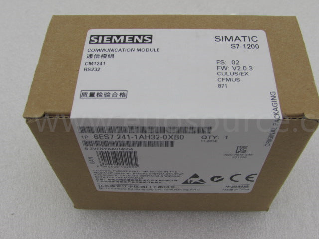 6ES7241 1AH32 0XB0 Simatic Compact CPU Module PLC original 6ES7241