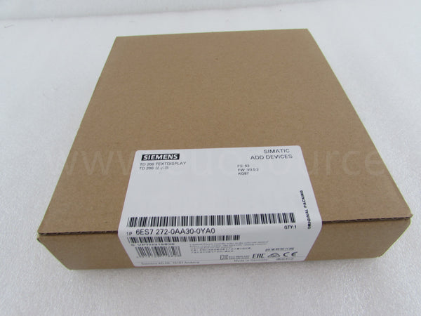 6ES7272 0AA30 0YA0 Simatic Compact CPU Module PLC original 6ES7272