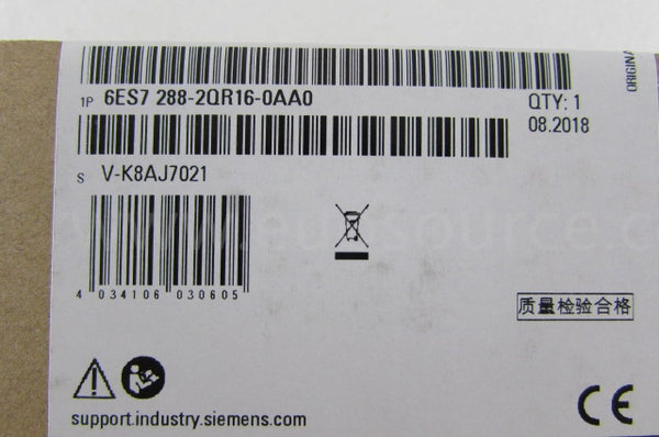 6ES7288-2QR16-0AA0 Simatic Compact CPU Module PLC original 6ES7288