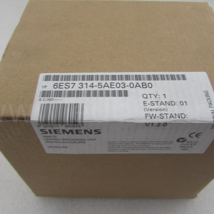 6ES7314-5AE03-0AB0 Simatic Compact CPU Module PLC original 6ES7314