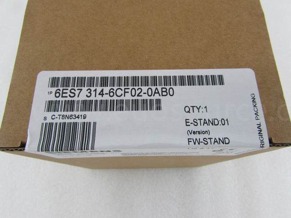 6ES7314-6CF02-0AB0 Simatic Compact CPU Module PLC original 6ES7314