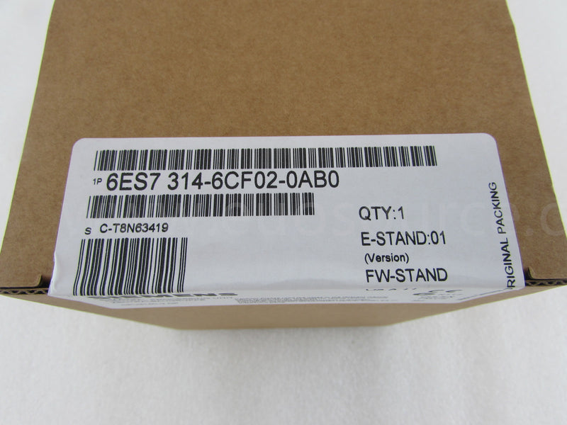 6ES7314-6CF02-0AB0 Simatic Compact CPU Module PLC original 6ES7314