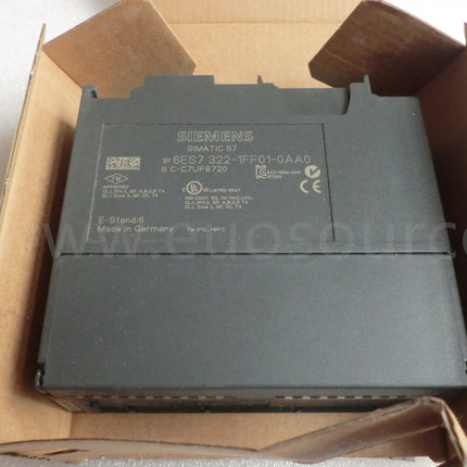 6ES7322-1FF01-0AA0 Simatic Compact CPU Module PLC original 6ES7322