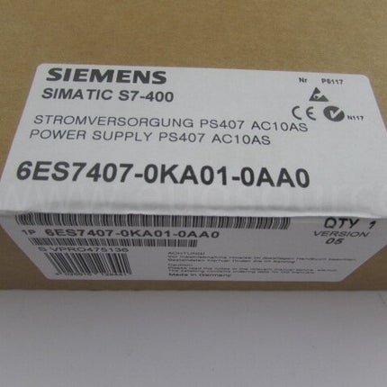 6ES7407 OKA01 0AA0 Simatic Compact CPU Module PLC original 6ES7407