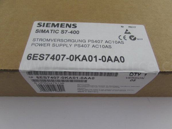 6ES7407 OKA01 0AA0 Simatic Compact CPU Module PLC original 6ES7407