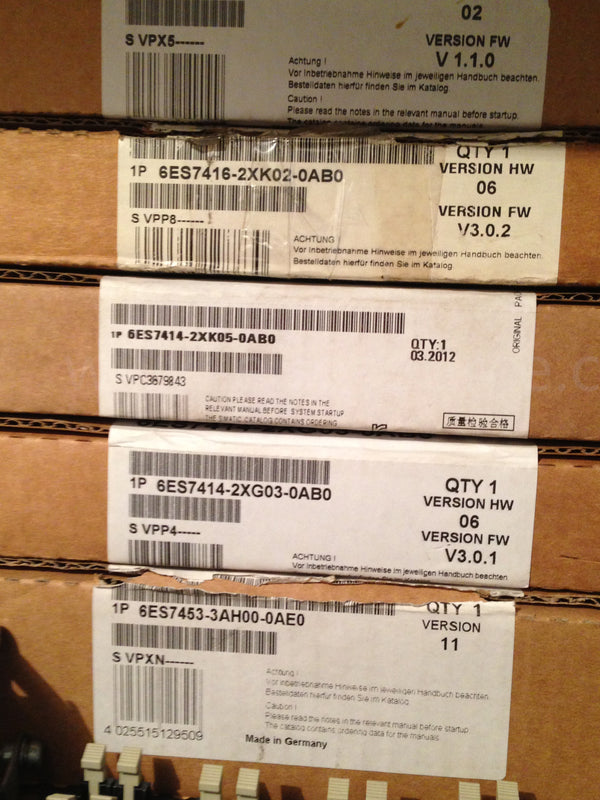 6ES7416 2XK02 0AB0 Simatic Compact CPU Module PLC original 6ES7416