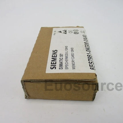 6ES7951-0KG00-0AA0 Siemens SIMATIC S7 Memory Card – 128 KB, 5V Flash-EPROM