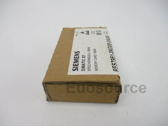 6ES7951-0KG00-0AA0 Siemens SIMATIC S7 Memory Card – 128 KB, 5V Flash-EPROM