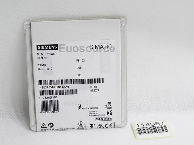 6ES7954-8LL03-0AA0 Siemens SIMATIC S7 MEMORY CARD