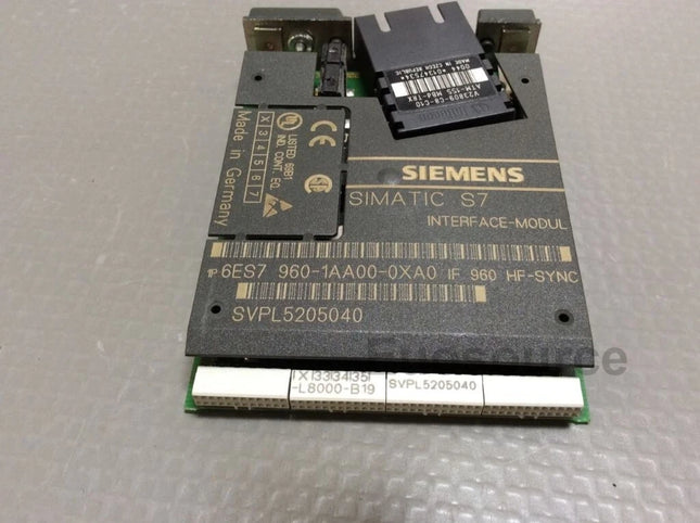 6ES7960-1AA00-0XA0 Siemens SIMATIC S7-400H Synchronization Submodule