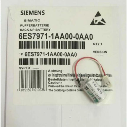 6ES7971-1AA00-0AA0 Siemens Backup battery