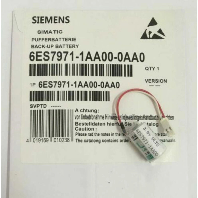 6ES7971-1AA00-0AA0 Siemens Backup battery