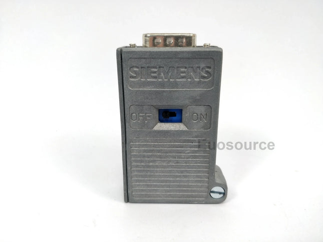 6GK1500-0EA02 Siemens PROFIBUS Bus Connector – Axial Cable Outlet