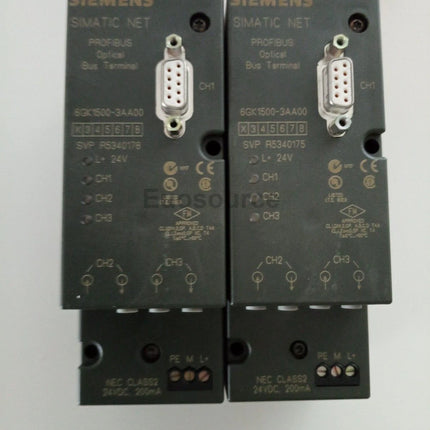 6GK1500-3AA00 Siemens PROFIBUS Optical Bus Terminal