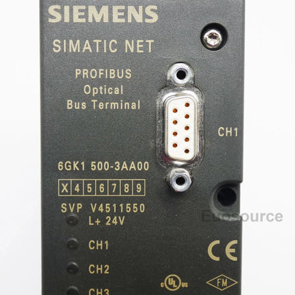 6GK1500-3AA00 Siemens PROFIBUS Optical Bus Terminal