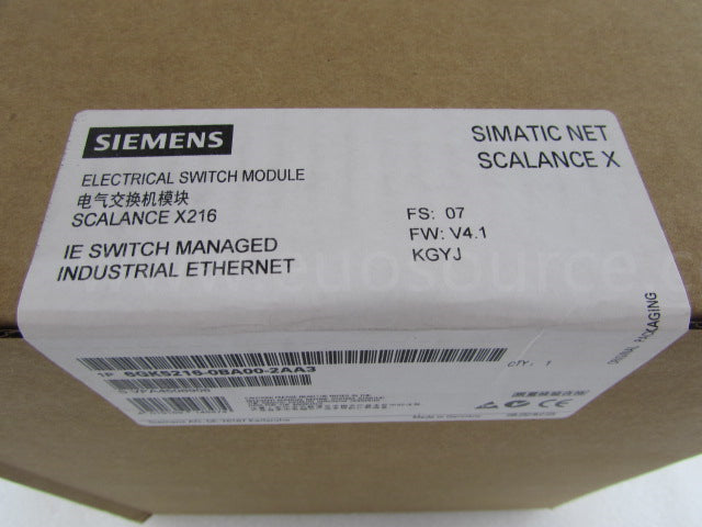 6GK5216 0BA00 2AA3 Simatic Compact CPU Module PLC original 6GK5216