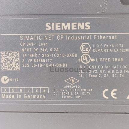 6GK7343-1CX10-0XE0 Siemens SIMATIC Lean Communications Processor