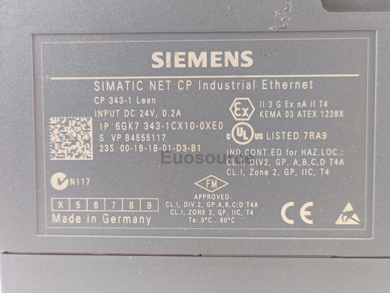 6GK7343-1CX10-0XE0 Siemens PLC
