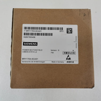 6RY1703-0CA01 Siemens Frequency Converter