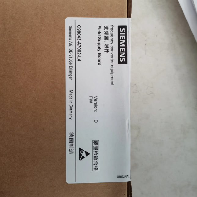 6RY1703-0DA02 Siemens Frequency Converter
