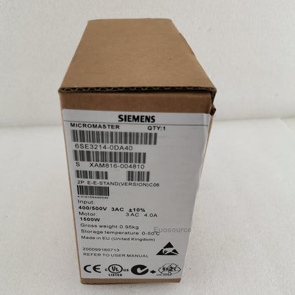 6SE3214-0DA40 Siemens Inverter
