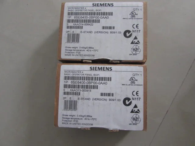 6SE6400-0BP00-0AA0 Siemens Frequency Converter