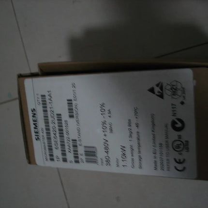 6SE6420-2UD21-1AA1 Siemens Frequency Converter