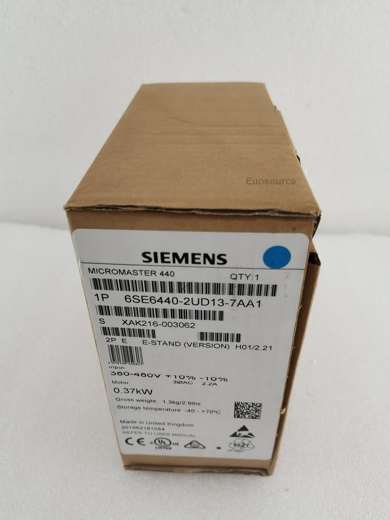 6SE6440-2UD13-7AA1 Siemens Inverter