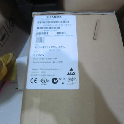 6SE6440-2UD22-2BA1 Siemens Frequency Converter