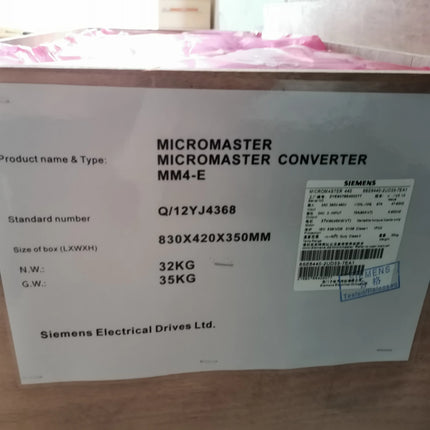 6SE6440-2UD33-7EA1 Siemens Frequency Converter