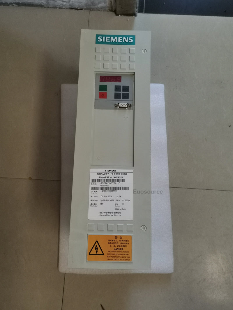 6SE7021-3TB61-Z G93+D99 Siemens Inverter