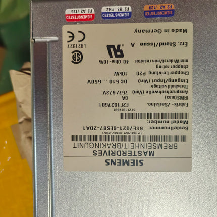 6SE7021-6ES87-2DA1 Siemens Frequency Converter