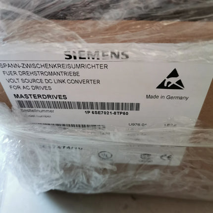 6SE7021-8TP50 Siemens Frequency Converter