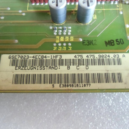 6SE7023-4EC84-1HF3 Siemens Frequency Converter