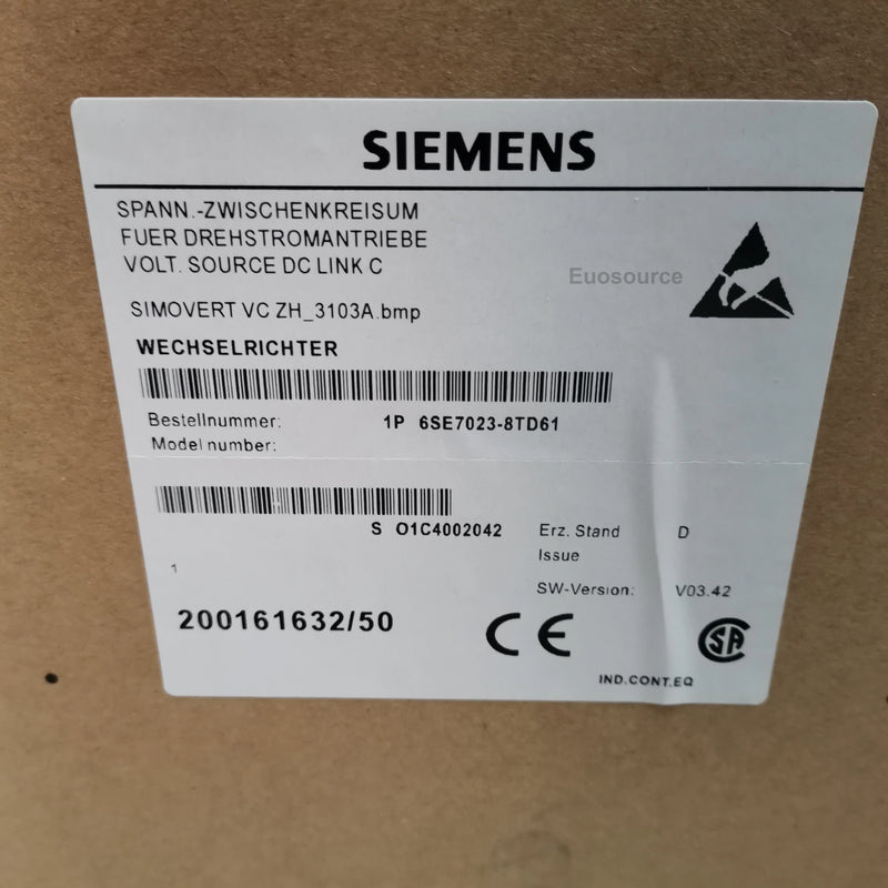6SE7023-8TD61 Siemens Inverter
