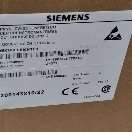 6SE7024-7TD61 Siemens Inverter