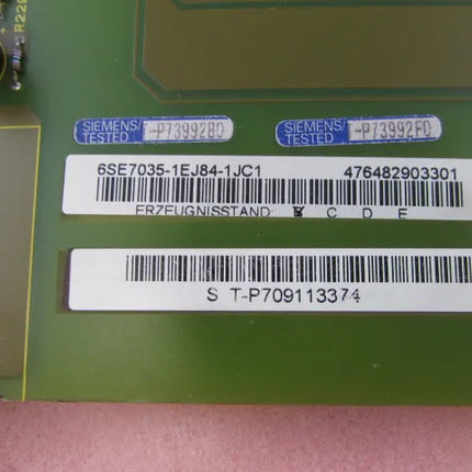 6SE7035-1EJ84-1JC1 Siemens Frequency Converter
