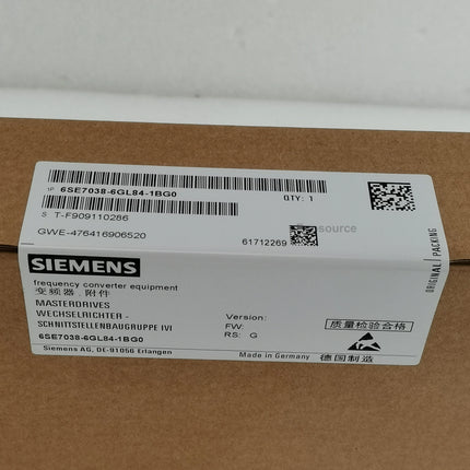 6SE7038-6GL84-1BG0 Siemens Inverter