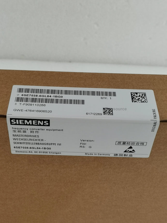 6SE7038-6GL84-1BG0 Siemens Inverter