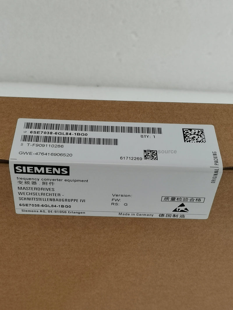 6SE7038-6GL84-1BG0 Siemens Inverter