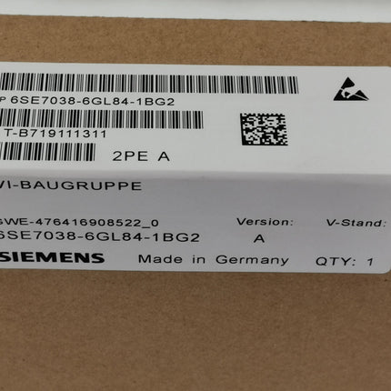 6SE7038-6GL84-1BG2 Siemens Frequency Converter