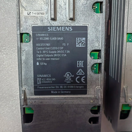 6SL3040-1LA00-0AA0 Siemens Frequency Converter