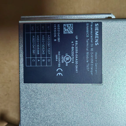 6SL3055-0AA00-3AA1 Siemens Frequency Converter