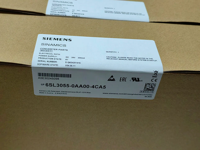 6SL3055-0AA00-4CA5 Siemens Frequency Converter