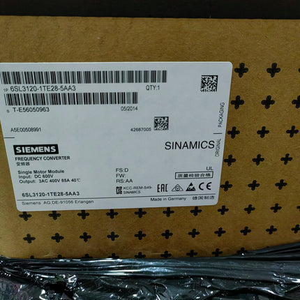 6SL3120-1TE28-5AA3 Siemens Frequency Converter