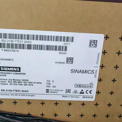 6SL3130-7TE31-2AA3 Siemens Frequency Converter