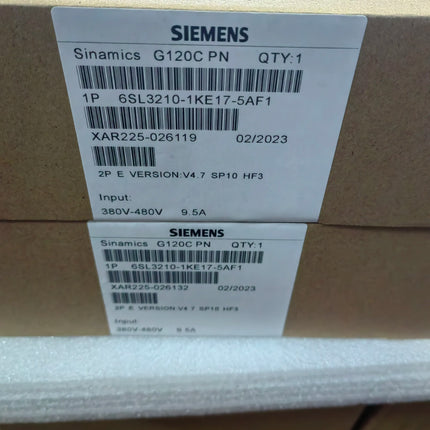 6SL3210-1KE17-5AF1 Siemens Frequency Converter